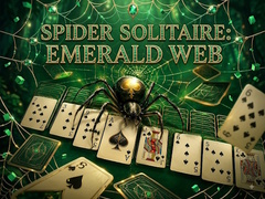 Spēle Spider Solitaire: Emerald Web