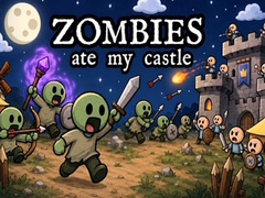 Spēle Zombies ate my Castle