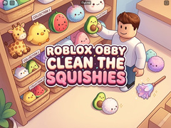 Spēle Roblox Obby Clean The Squishies 