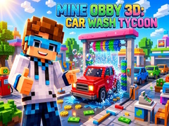 Spēle Mine Obby 3D: Car Wash Tycoon