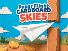 Spēle Paper Flight Cardboard Skies