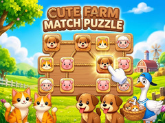 Spēle Cute Farm Match Puzzle