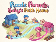 Spēle Puzzle Parents: Baby's Path Home