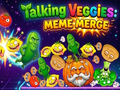 Spēle Talking Veggies: Meme Merge