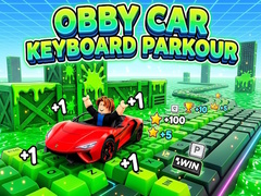 Spēle Obby Car Keyboard Parkour