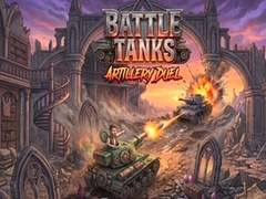 Spēle Artillery Tank Duel 2D