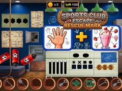 Spēle Sports Club Escape Rescue Mark