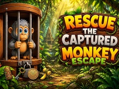 Spēle Rescue the Captured Monkey Escape