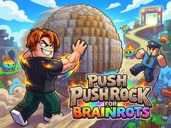 Spēle Push Rock For Brainrots