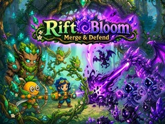 Spēle Rift Bloom: Merge & Defend