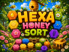 Spēle Hexa Honey Sort