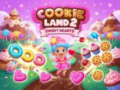 Spēle Cookie Land 2: Sweet Hearts