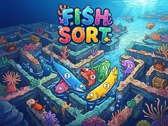 Spēle Fish Sort
