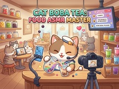 Spēle Cat Boba Tea: Food ASMR Master