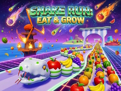 Spēle Snake Run: Eat & Grow