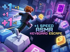 Spēle +1 Speed ASMR Keyboard Escape