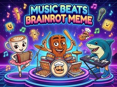 Spēle Music Beats Brainrot Meme 