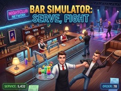 Spēle Bar Simulator: Serve, Fight