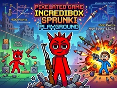 Spēle Pixelated Game Incredibox Sprunki Playground