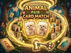 Spēle Animal Pair Card Match