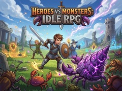 Spēle Heroes vs Monsters: Idle RPG