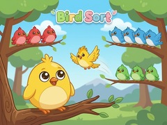Spēle Bird Sort