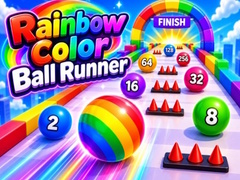 Spēle Rainbow Color Ball Runner