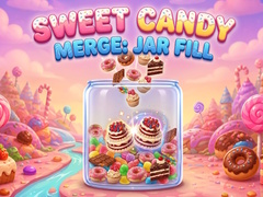 Spēle Sweet Candy Merge: Jar Fill