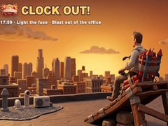 Spēle Clock Out!