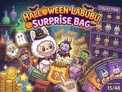 Spēle Halloween Labubu Surprise Bag