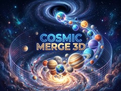 Spēle Cosmic Merge 3D
