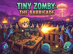 Spēle Tiny Zomby: The Barricade