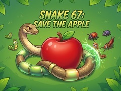 Spēle Snake 67 Save the Apple