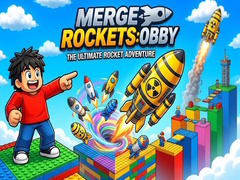 Spēle Merge Rockets: Obby