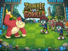 Spēle Zombie vs Gorilla