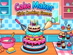 Spēle Cake Maker: Girls Cooking Games