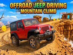 Spēle Offroad Jeep Driving Mountain Climb