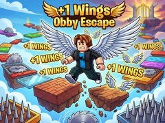 Spēle +1 Wings Obby Escape