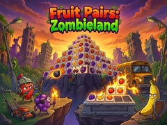 Spēle Fruit Pairs Zombieland
