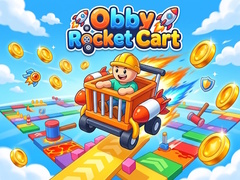 Spēle Obby Rocket Cart