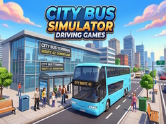 Spēle City Bus Simulator Driving Games