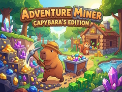 Spēle Adventure Miner Capybara's Edition