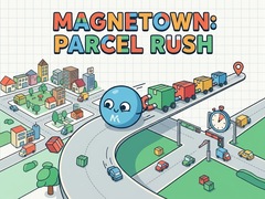 Spēle Magnetown: Parcel Rush