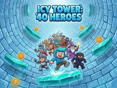 Spēle Icy Tower: 40 Heroes
