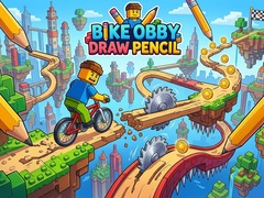 Spēle Bike Obby Draw Pencil