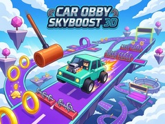 Spēle Car Obby Skyboost 3D
