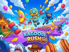 Spēle Ragdoll Rush 3D
