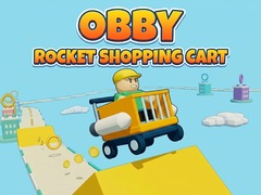 Spēle Obby - Rocket Shopping Cart