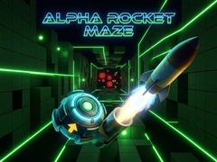 Spēle Alpha Rocket Maze