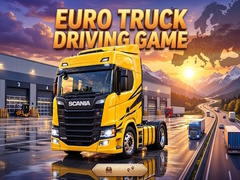Spēle Euro Truck Driving Game